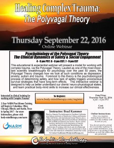 Polyvagal Theory Webinar flyer